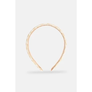 Ekru Kadın Hasır Taç