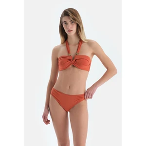 Kahverengi Normal Bel Bikini Alt
