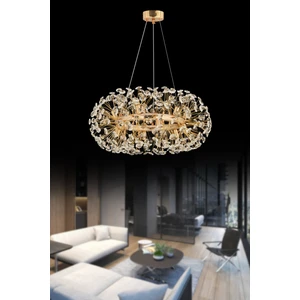 Istanbul Avize Maria Gold Lüx Modern Avize