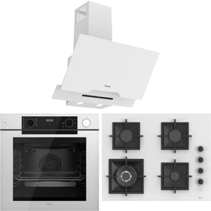 Fryart Artline Steam QEP64CB - SC406-WFA - D064-SA 9 Prog. Dijital Turbo Ank. Set - Beyaz