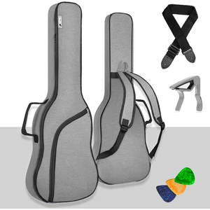 Midex CS-41PAK Akustik Gitar Çantası Soft Case Kılıf Gigbag (Askı Capo Pena Dahil)
