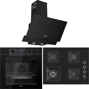 Fryart Artline Steam QEP64CS - SC405-WFA - D063-SA 9 Prog. Dijital Turbo Ank. Set - Siyah