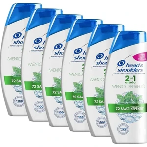 Kepekli Saçlar İçin Head&Shoulders 2-1 Mentol Ferahlığı Sıvı Şampuan 625 ml Etkili Bakım