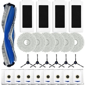 Ecovacs Deebot T30 Pro Omnı / T30 Max / T30 / DDX14 Elektrikli Süpürge Yedek Parçaları Ana Yan Fırça Hepa Filtre Paspas Bezi (Yurt Dışından)