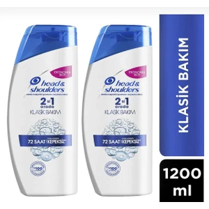 Klasik Bakım Şampuan 625 ml x 2 Adet