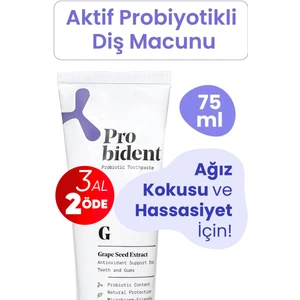Aktif Probiyotik Diş Macunu Üzüm Çekirdeği Özüt Ilaveli Diş Ve Diş Etleri Için Antioksidan