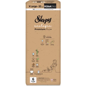 Ecologic Ekonomik Paket Külot Bez 6 Numara Xlarge 32 Adet