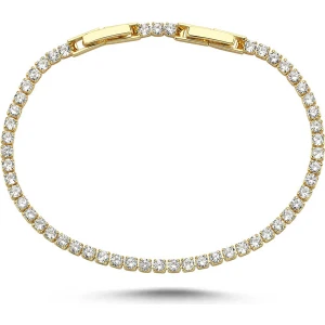 3mm 14K Rengi Su Yolu Bileklik