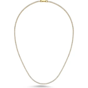 2mm 14K Rengi Su Yolu Kolye