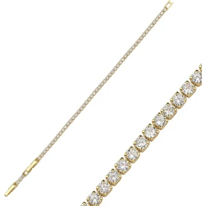 2,5mm 14K Rengi Su Yolu Bileklik