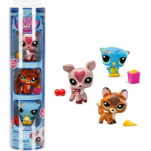 Littlest Pet Shop Minişler 3’lü Figür Seti S3 - 157&AMP;158&AMP;159 Baykuş, Geyik ve Tilki