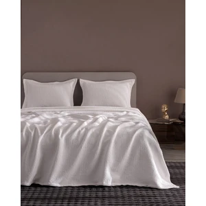 Labenne Çift Kişilik Yatak Örtüsü - Beyaz