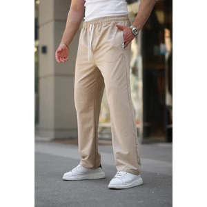 Bej Rahat Kesim Erkek Eşofman Altı E6575