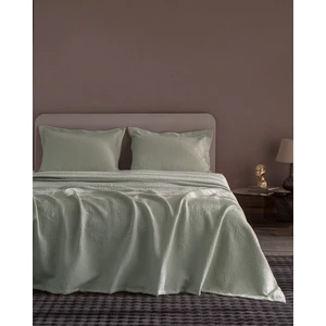 Labenne Çift Kişilik Yatak Örtüsü - Mint Yeşili