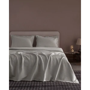 Labenne Çift Kişilik Yatak Örtüsü - Gri