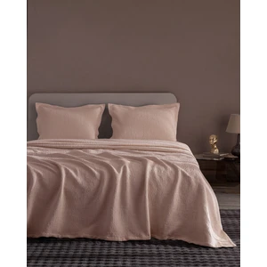 Labenne Çift Kişilik Yatak Örtüsü - Pudra