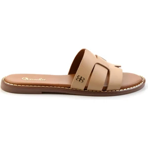 Nude Leather Kadın Terlik K04073101903