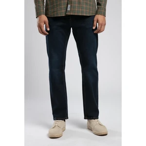 Lee Cooper Rico Yüksek Bel Normal Kesim Düz Paça Mavi Erkek Jean Pantolon