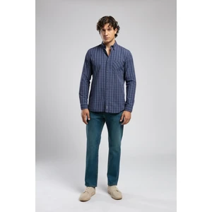 Lee Cooper Rico Yüksek Bel Normal Kesim Düz Paça Mavi Erkek Jean Pantolon