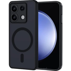 Xiaomi Redmi Note 13 Pro 4g Kılıf Mat Magsafe Şarj Özellikli Darbe Önleyici Hassas Butonlu Yumuşak Renkli Kenar