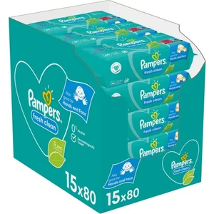 Pampers Baby Yenidoğan Fresh Clean Islak Havlu 80x15 Adet (1200 Yaprak)