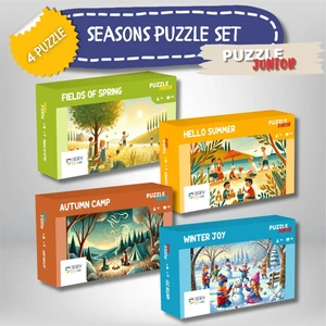 Seasons Puzzle Set