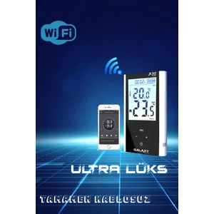 X50 Plus Kablosuz Wifi'li Smart Oda Termostatı