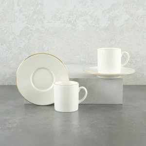 Hera Gold 4 Parça 2 Kişilik Türk Kahve Fincan Takımı