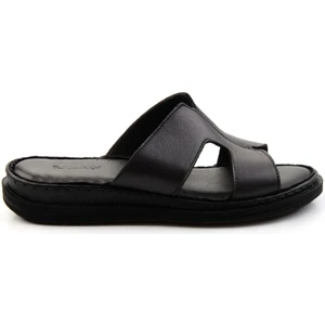 Siyah Leather Kadın Terlik K04907031403