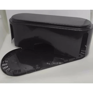 Siyah Kablo Düzenleyici Çoklu Priz Kutusu Kablo Organizer