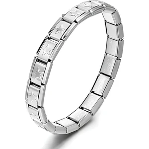 Takı Dükkanı Italyan Nomination Tamtur Yıldız Model Charm Çelik Bileklik SCB33