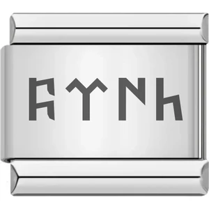 Takı Dükkanı Türk Ek Uzatma Italyan Charm Çelik Bileklik Charmı SCB31