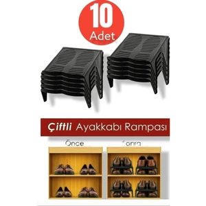 Ayakkabı Rampası Çiftli 10 Adet