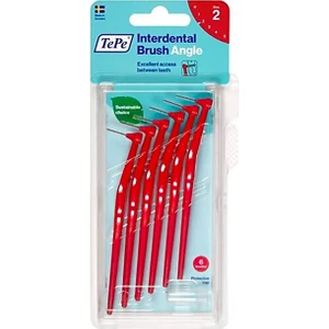 Angle Saplı Arayüz Fırçası Kırmızı 0,5 Mm 6 Lı