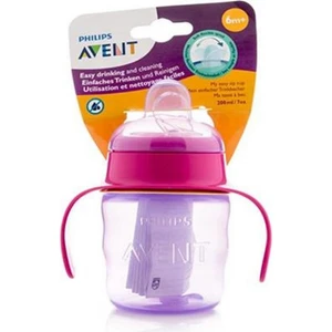 Philips Avent Bardak Damlatmaz Mor 6ay+ 200 ml