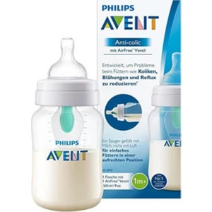 Philips Avent SCF813/14 Anti-Kolik Biberon 260 ml – 1 Ay ve Üzeri Bebekler için Kolik Önleyici Tasarım
