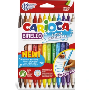 Birello Jumbo Süper Yıkanabilir Çift Uçlu Keçeli Boya Kalemi