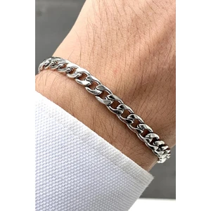 Takı Dükkanı Gurmet Çelik Erkek Bileklik 6mm h081b