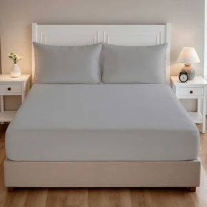 Çift Kişilik Lastikli Çarşaf Takımı 1 Lastikli Çarşaf (160 x 200) 2 Yastık Kılıfı (50 x 70)