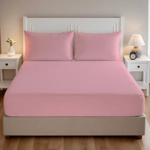 Çift Kişilik Lastikli Çarşaf Takımı 1 Lastikli Çarşaf (160 x 200) 2 Yastık Kılıfı (50 x 70)