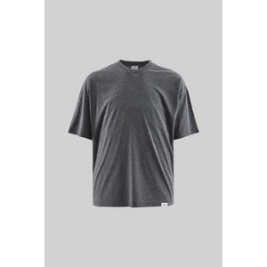 Erkek Basic Super Pamuklu Oversize Füme Tişört