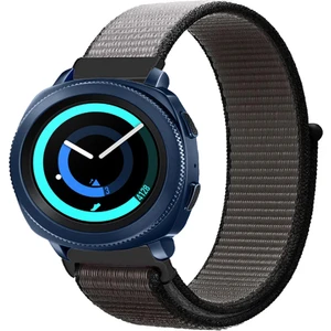 Samsung Gear Sport Akıllı Saat Uyumlu Spor Kumaş Desenli Cırt Cırtlı Kordon Kayış