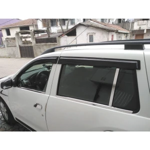 Dacia Logan Mcv Uyumlu 2013 Ve Üzeri Krom Cam Çıtası 4 Parça Paslanmaz Çelik