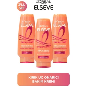 L'Oreal Paris 3'lü Elseve Dream Uzun Kolay Tarama Saç Bakım Kremi 250ml