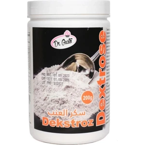 Dekstroz (Glikoz) Tozu 200 gr – Pastacılık ve Dondurma Uygulamaları Için