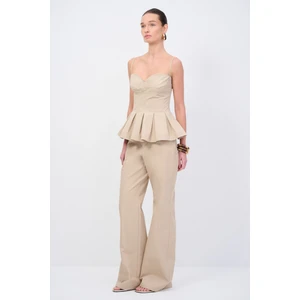 Moda Tutkusu Geniş Paça Pantolon