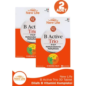 New Life B Active Trio 30 Tablet 2 Adet