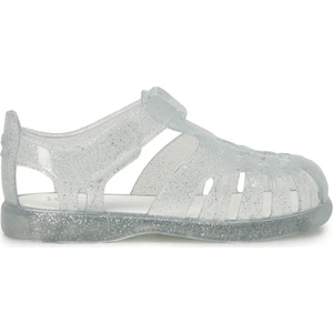 S10308 TOBBY GLOSS GLITTE Renksiz Kız Çocuk Sandalet