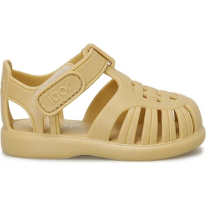 TOBBY SOLID Kahverengi Unisex Çocuk Düz Sandalet