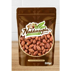 Nakkaşoğlu Kuruyemiş Kavrulmuş Tuzsuz Süt Fıstık 500 gr